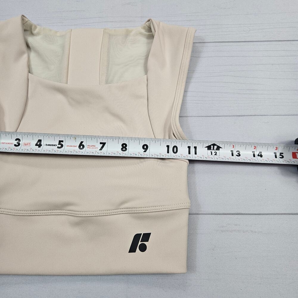 Forme Revive Sports Bra In Ecru - Size XS - Picture 6 of 8